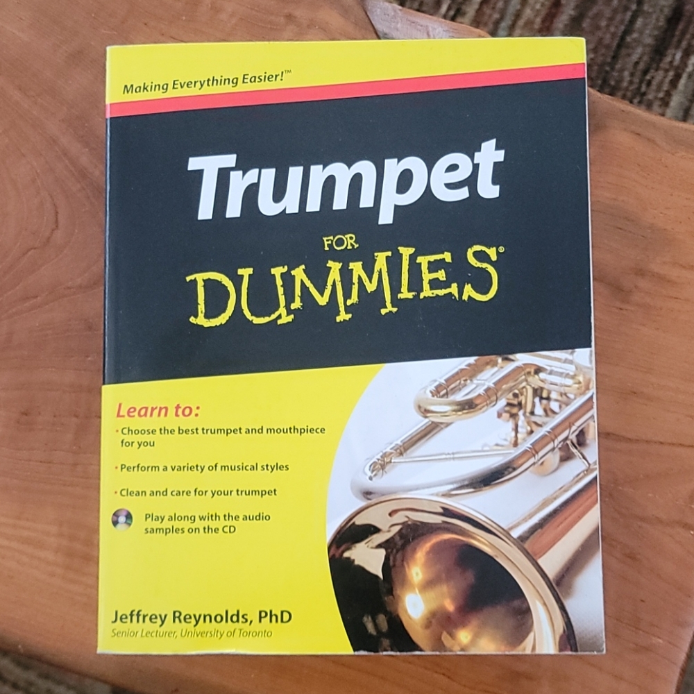 Trumpets For Dummies Instruction Book & CD
